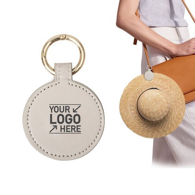 Vegan Leather Magnetic Hat Clip