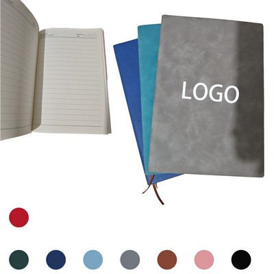 A5 Leather Soft Cover Notebook