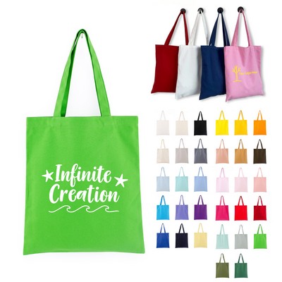 12 Oz. 100% Cotton Canvas Tote Bag (14" X 16")