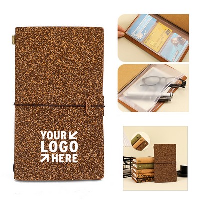 Coffee Ground Cork Notebook