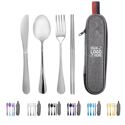 Travel Utensils With Case