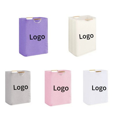 Large Cotton Linen Laundry Basket