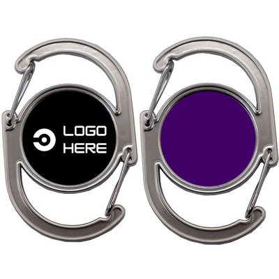 S-Shaped Double Hook Key Carabiner Clip