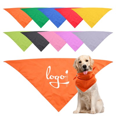 Triangle Dog Collar Bandana