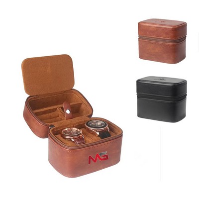 Double Layer Watch Case For Travel
