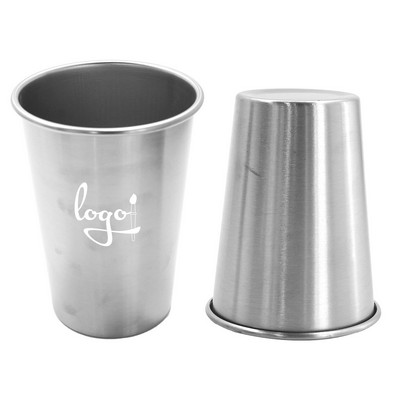 304 Stainless Steel Cold Drink Cup – 16oz Durable Pint