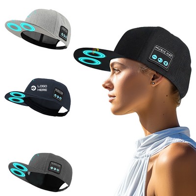 Bluetooth Dual-Speaker Music Baseball Cap