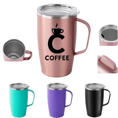 Stainless Steel Tumbler W/ Handle