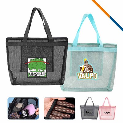 PoolMesh Nylon Mesh Beach Tote