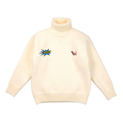 Custom Logo Kids Knit Sweater
