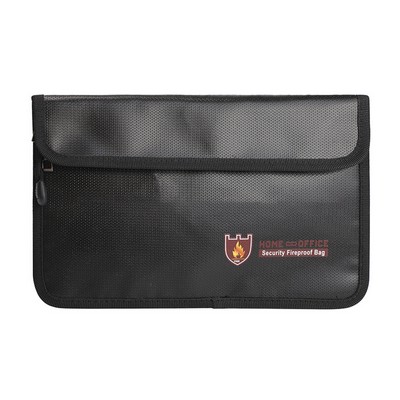 Double Zip Fireproof File Bag