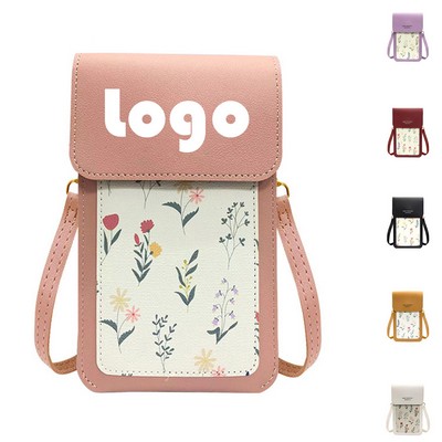 PU Mini Crossbody Phone Sling