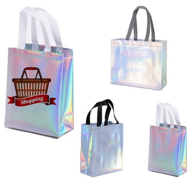 Colorful Laser Nonwoven Tote Bag