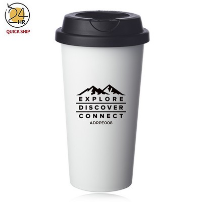 Florence 16 oz. Plastic Coffee Tumbler
