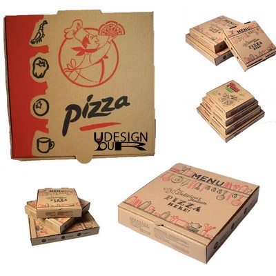 Custom Full Color 12" Pizza Box