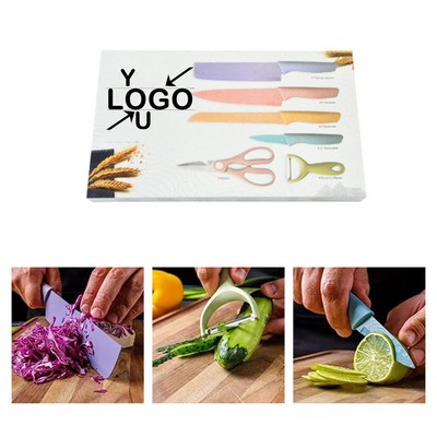 7-Piece Vibrant Knife Set