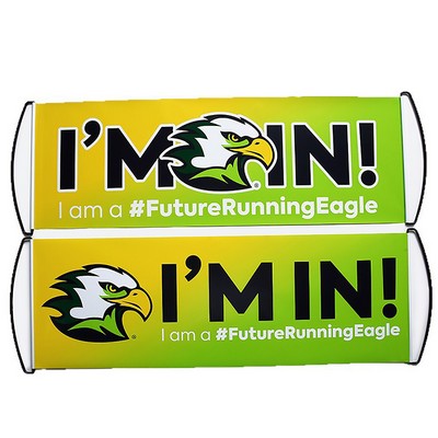 Portable Handheld Promotion Banner Flag