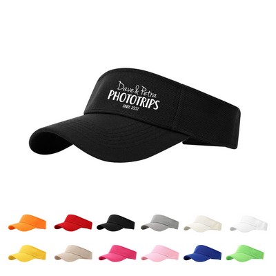 Cotton Adjustable Empty Top Visor
