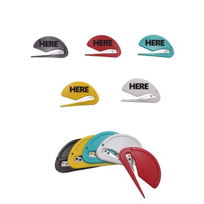 Plastic Letter Opener with Comfort Grip