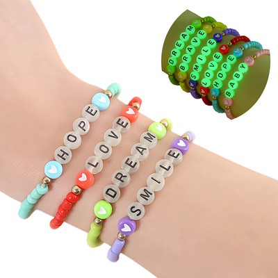 Friendship Bracelet Glow In The Dark