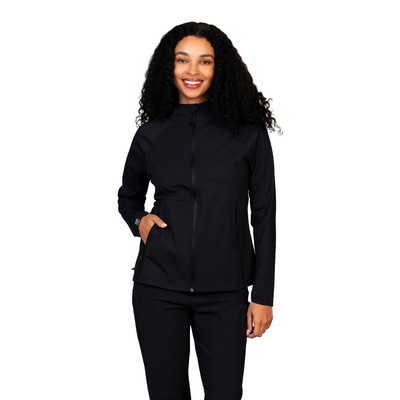 Storm Creek Women's Velocity 4-Way Stretch Performance Full Zip Hoodie