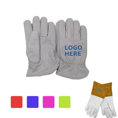 Luxury Buffalo Hide Work Gloves