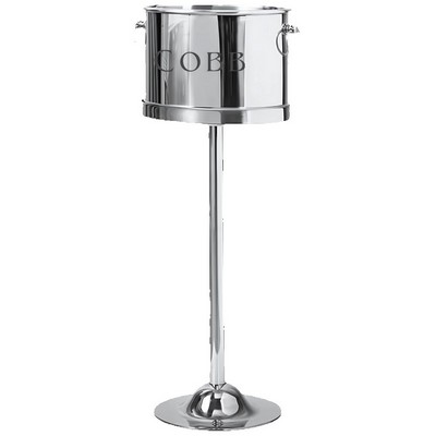 Stainless Steel Champagne & Wine Ice Bucket with Stand