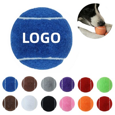Fetching Tennis Ball Dog Toy