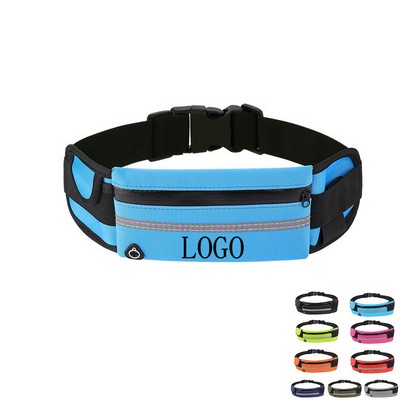 One-Strap Running Waist Pack with Belt