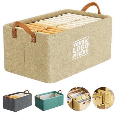 Foldable Fabric Storage Bin