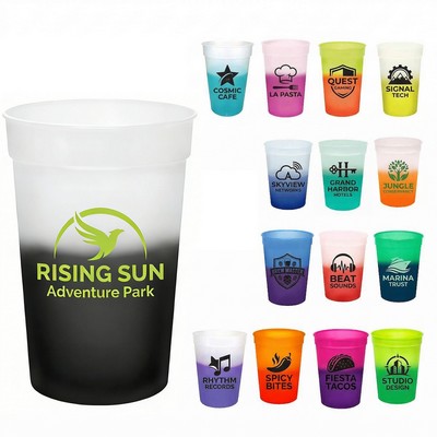12 Oz Durable Color Changing Mood Stadium Cup