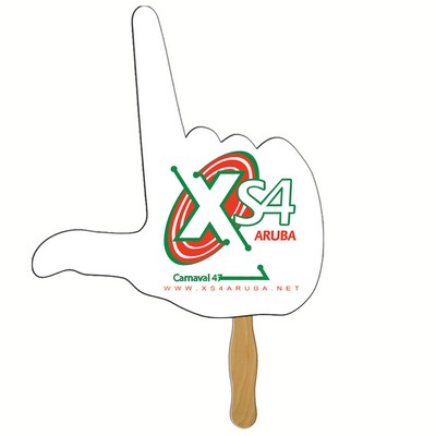Pointing Finger Hand Fan
