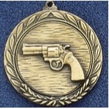 2.5" Stock Cast Medallion (Revolver)