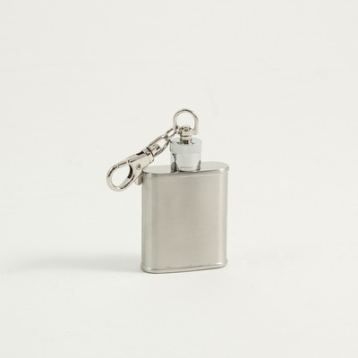 1 Oz. Stainless Satin Flask
