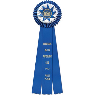 Chatham 3 Streamer Rosette Ribbon