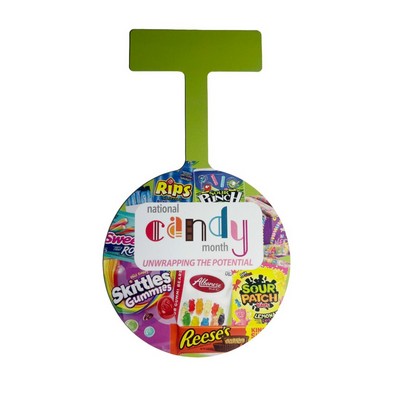 Shelf Talker (4"x7.25") Round