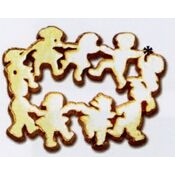 Stock Education Lapel Pins (Children Holding Hands)