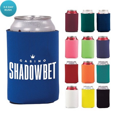 Budget Collapsible Foam Can Cooler Holder-1 Side