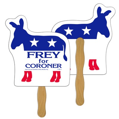 Donkey Fast Hand Fan (2 Sides) 1 Day