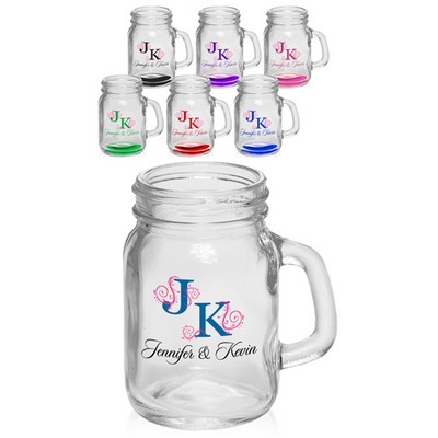 4.5 Oz. Mini Mason Jar Shot Glasses with Handle