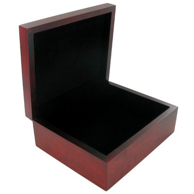 Rosewood Finish Keepsake Box