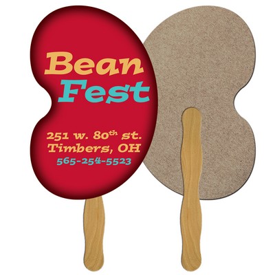 Bean Recycled Hand Fan