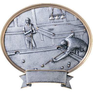 Male Pool Legend Resin Award 8" Tall