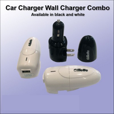 Car Charger and Wall Charger Combo No Extra Tariff