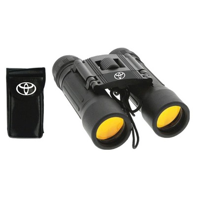 10 x 25 Mm Black K9 Roof Prism Binocular with Ruby Coated Lenses