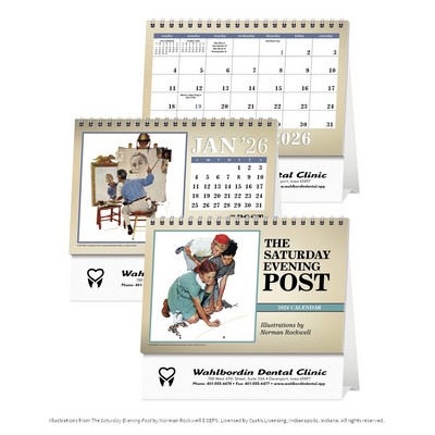 Triumph® Calendars The Saturday Evening Post Large Desk Calendar