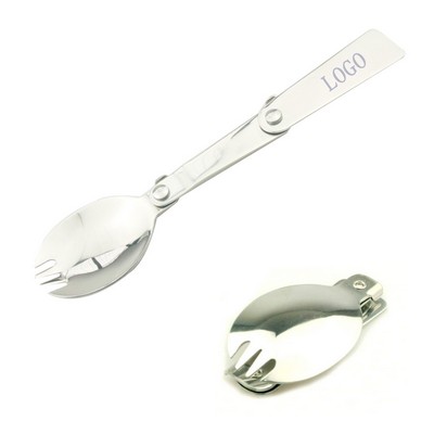 Foldable Stainless Steel Spoon/Fork