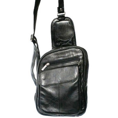 Leather Bag w/Body Strap