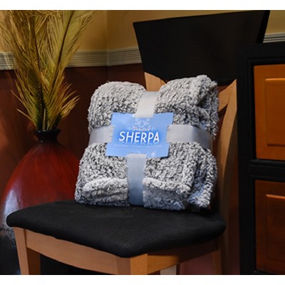 Frosted Sherpa Blankets