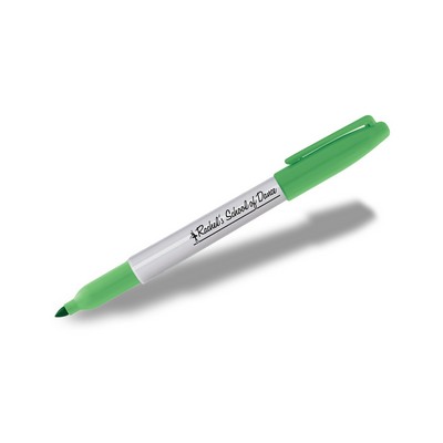Sharpie® Fine Point Cosmic Galaxy Green Permanent Marker